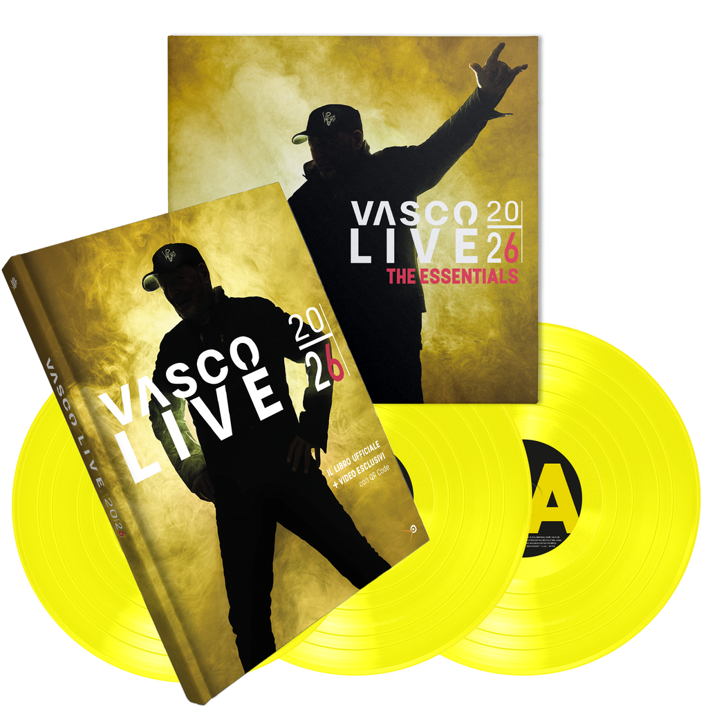 VASCO LIVE 20/26 - THE ESSENTIALS | 3LP Colorati Numerati + Libro Fotografico