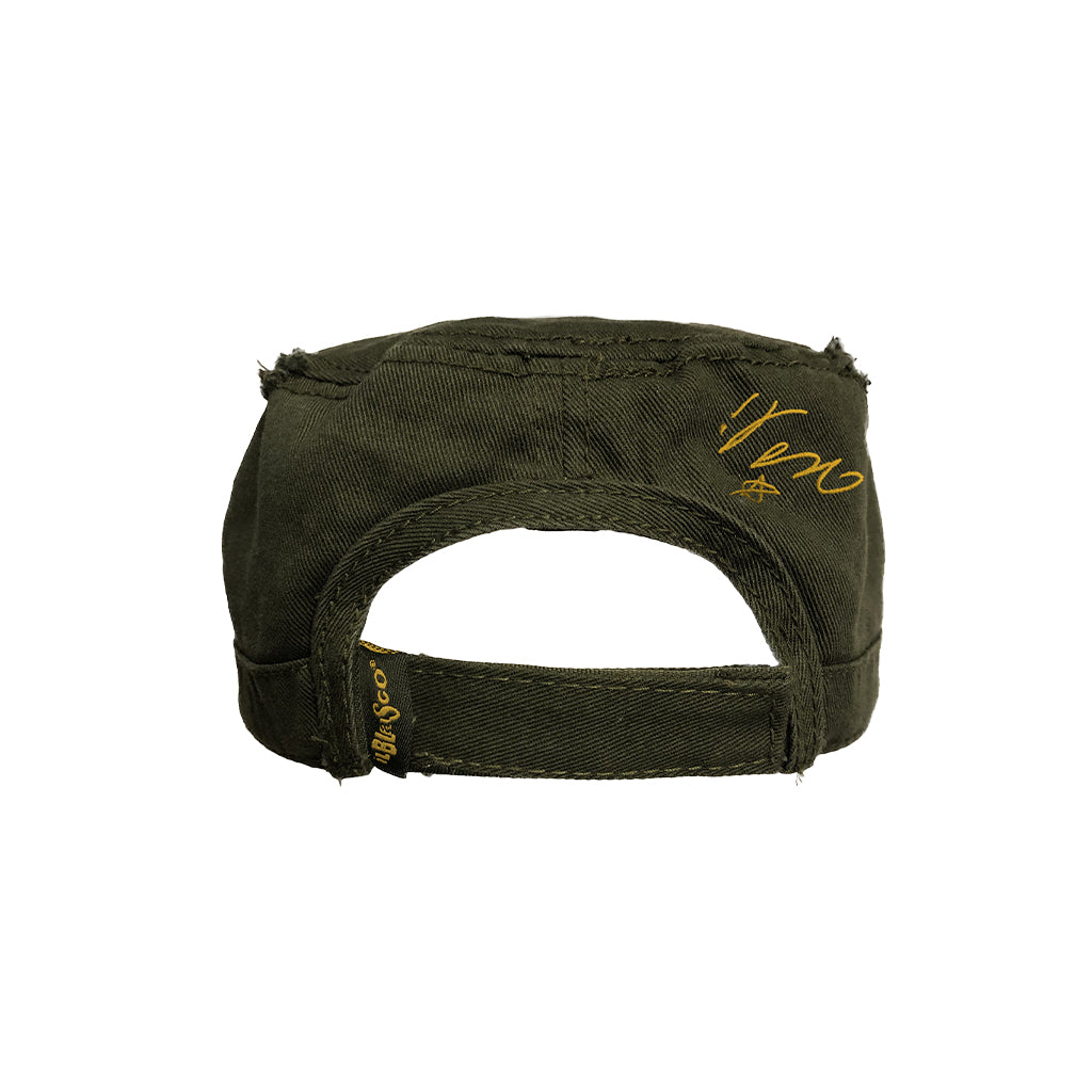 Cappello Olive "Vasco Triangolo" Gold