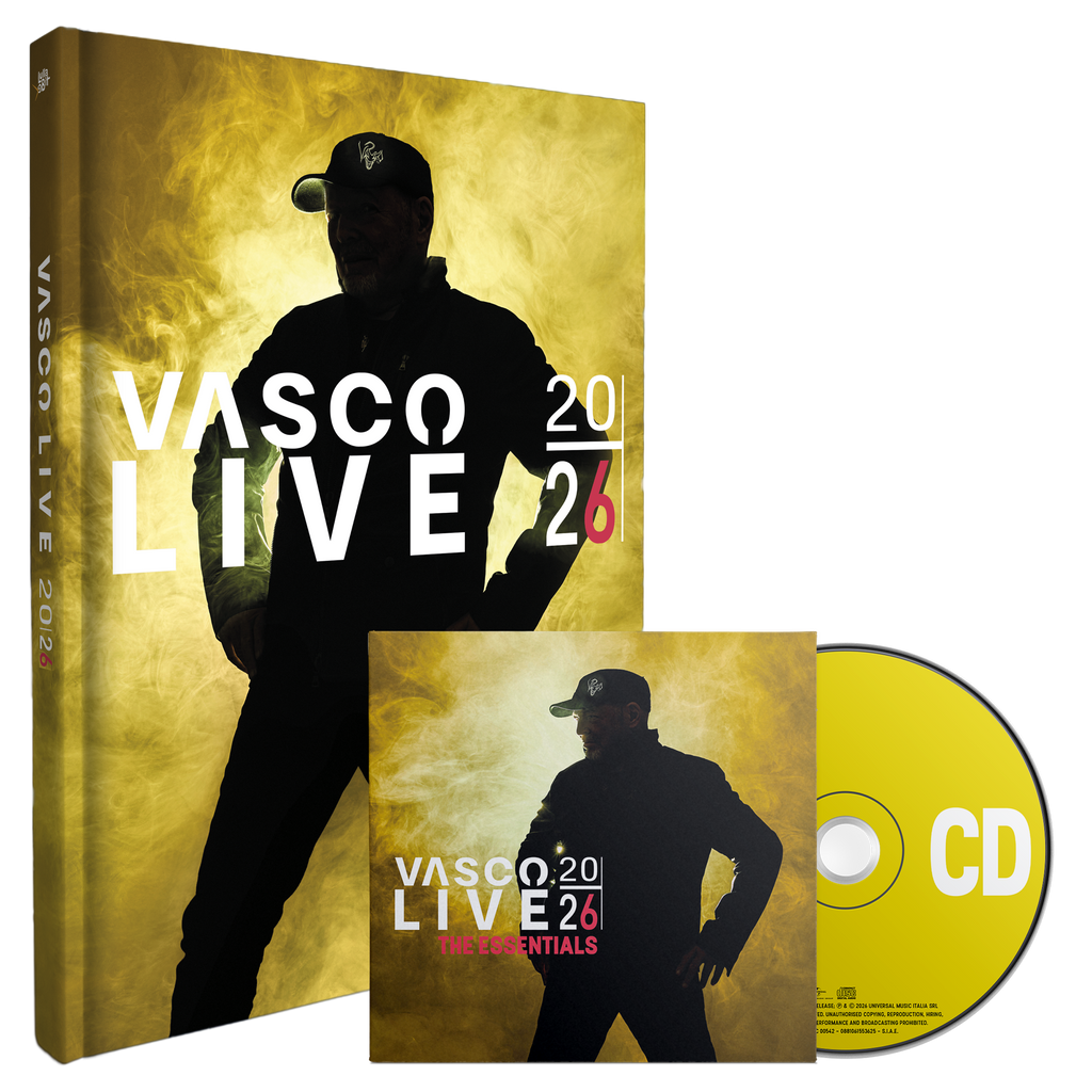 VASCO LIVE 20/26 - THE ESSENTIALS | CD + Libro Fotografico