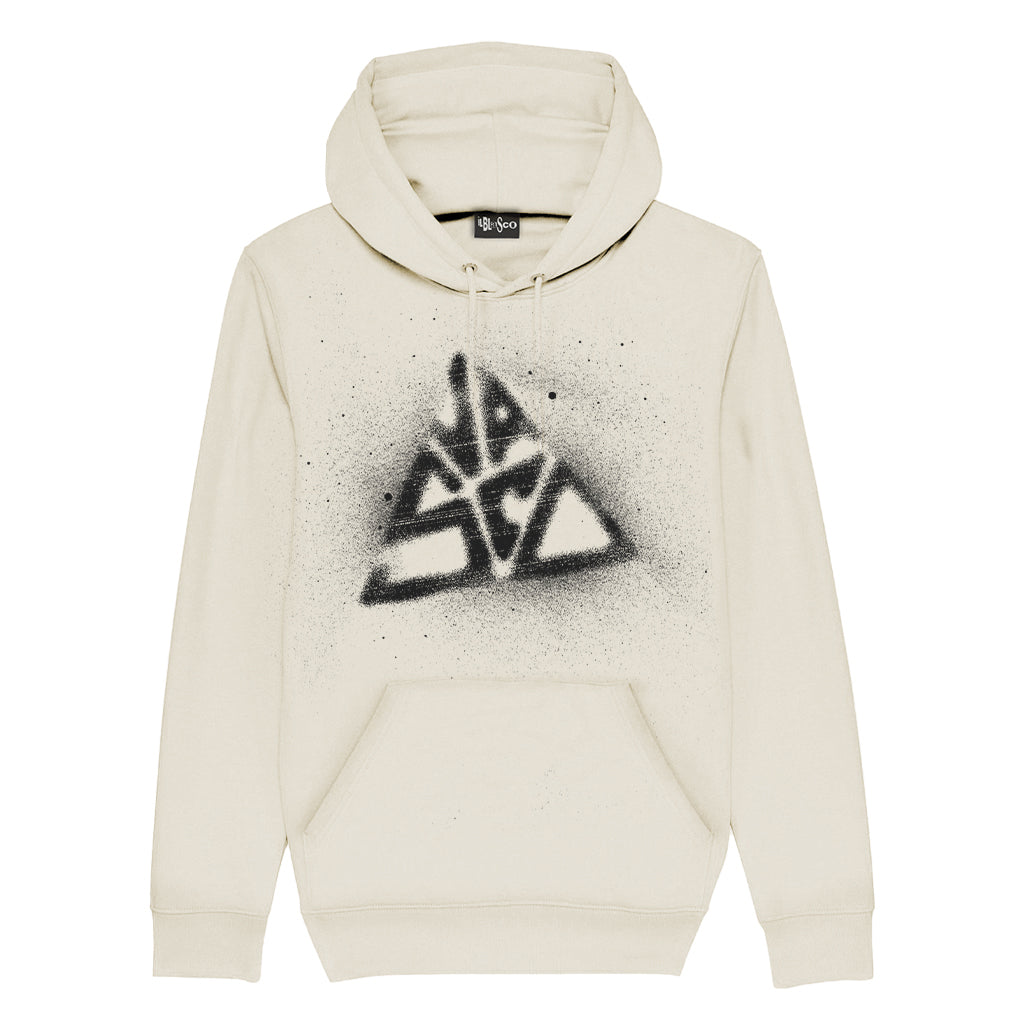 Felpa "Vasco Triangolo Spray" Off White