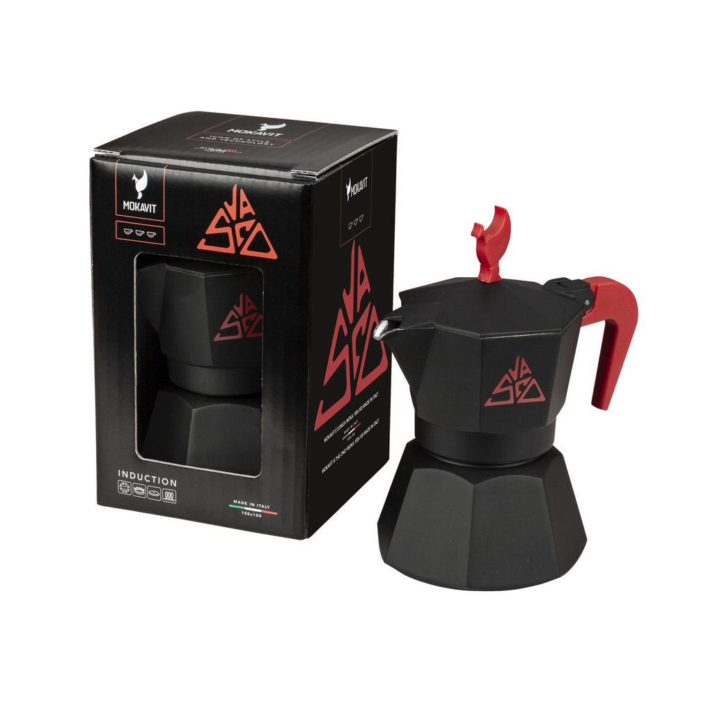 Moka 3 tazze "Mokavit x Vasco"