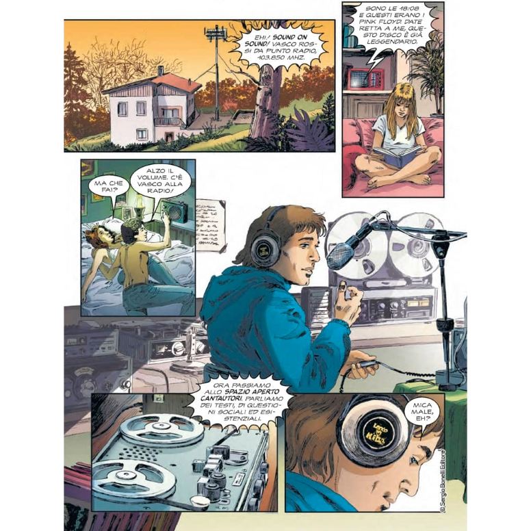 Fumetto ''Una favola lunga una vita. La Rabbia Giovane'' n. 1