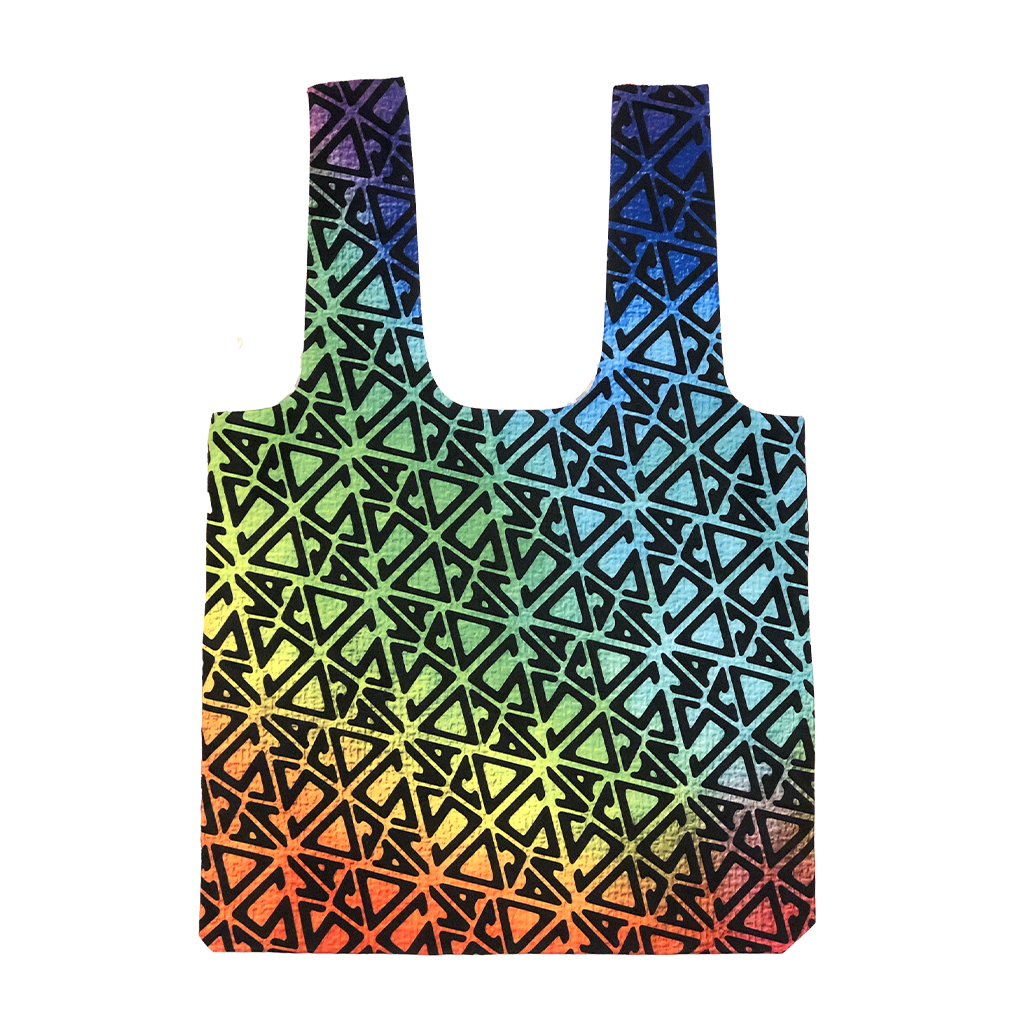 Shopper Tie-Dye "Vasco Triangolo" Nera