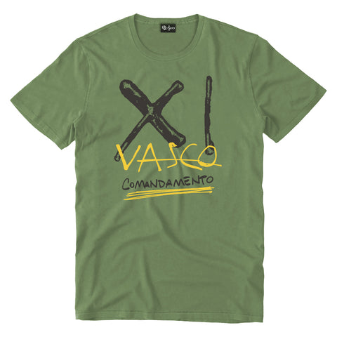 T-shirt "XI Comandamento" Olive