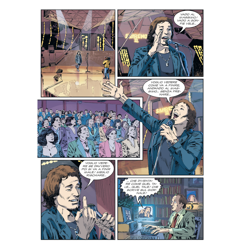 Fumetto ''Una favola lunga una vita. Sulle Ali Del Successo'' n. 2