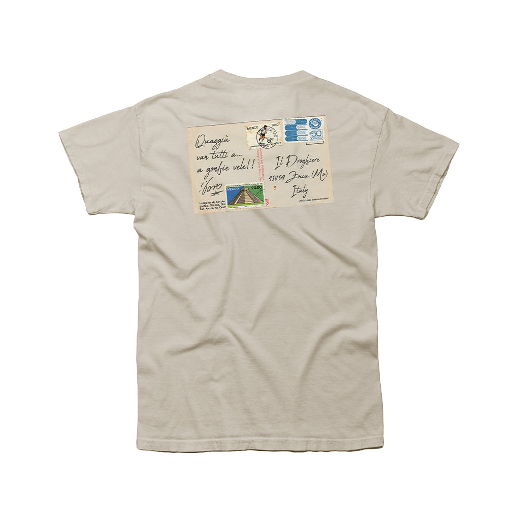 T-Shirt Cartolina "Vado al massimo" 2026