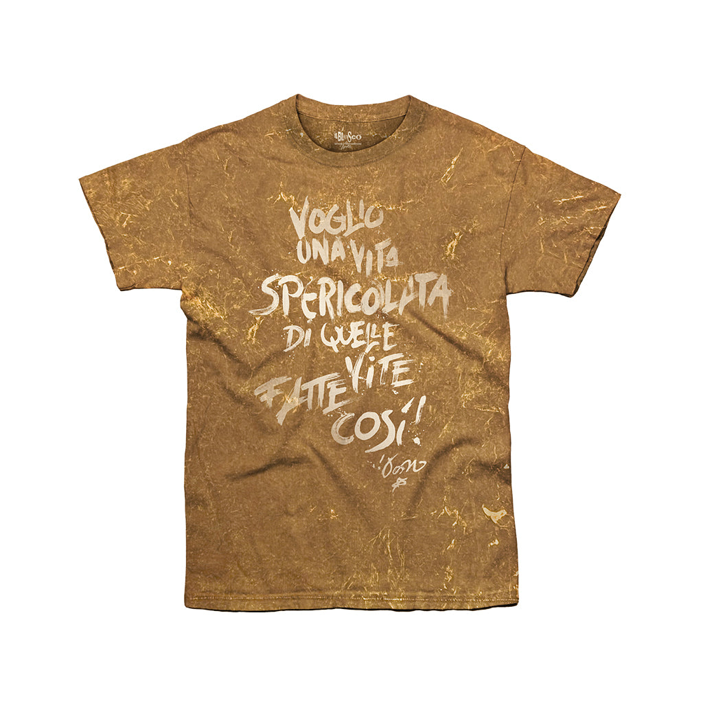 T-Shirt Graffiata "Vita Spericolata" 2026