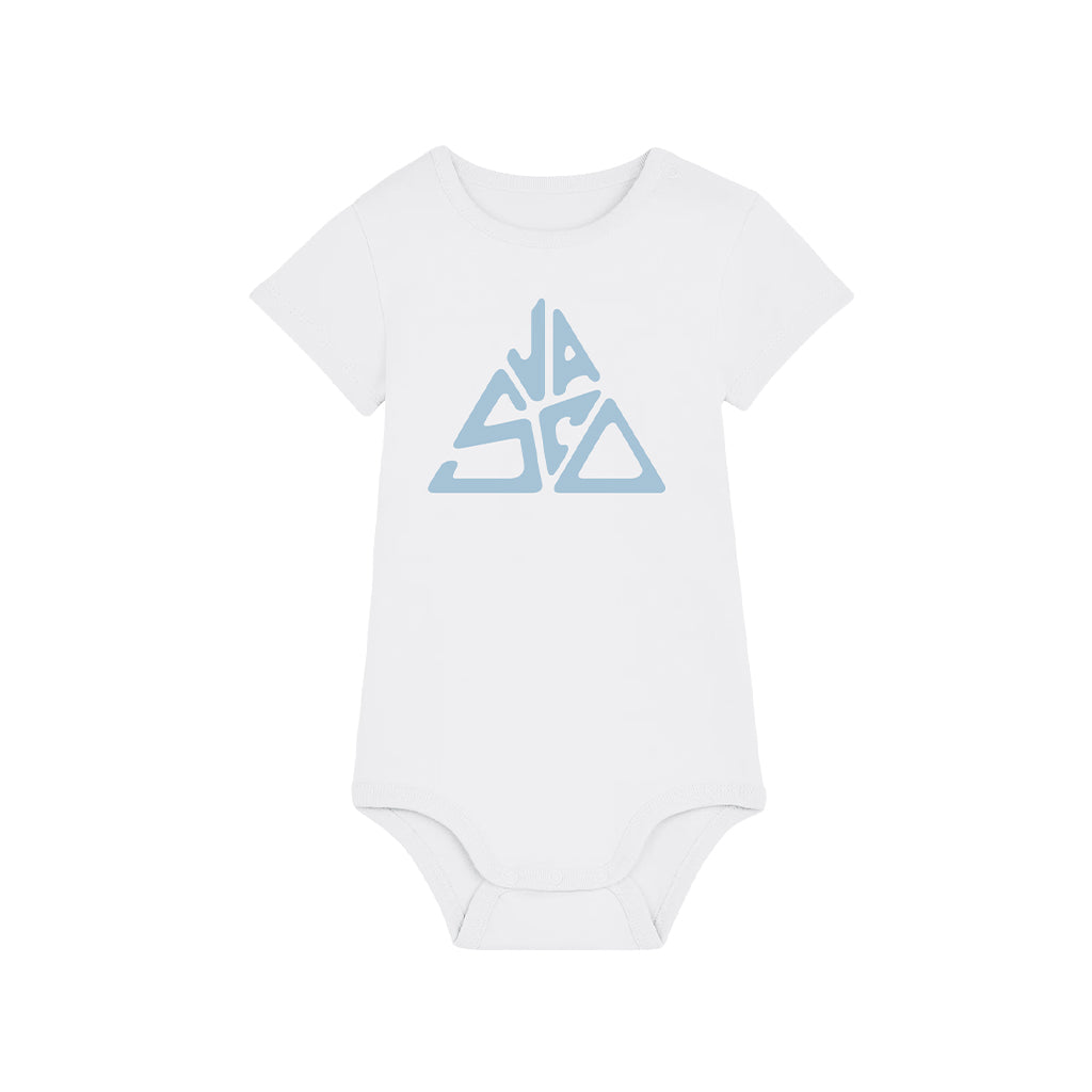 Body "Vasco Triangolo" Bianco/Azzurro