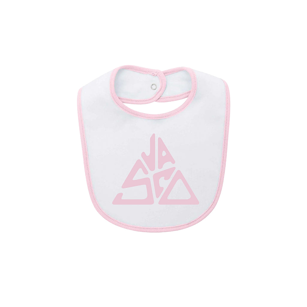 Bavaglino "Vasco Triangolo" Bianco/Rosa