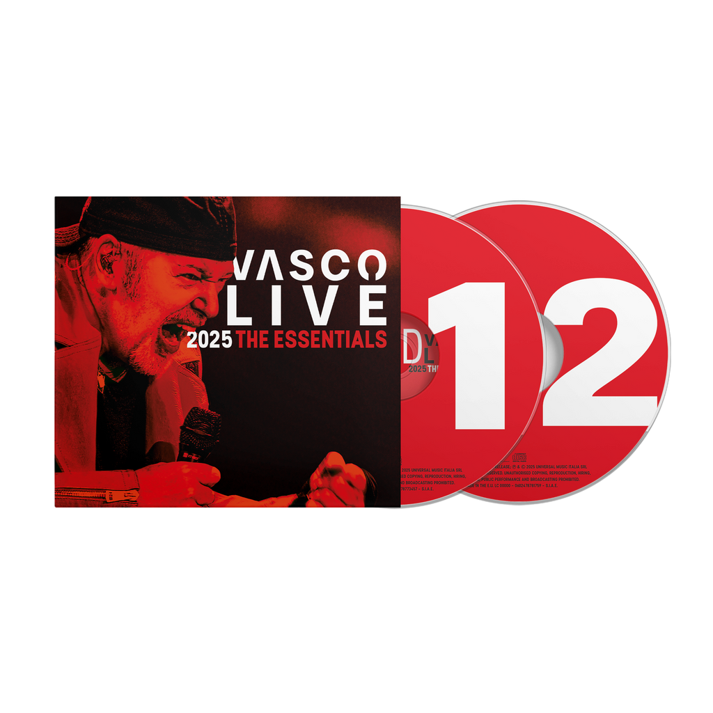 VASCO LIVE 2025 – THE ESSENTIALS | Doppio CD