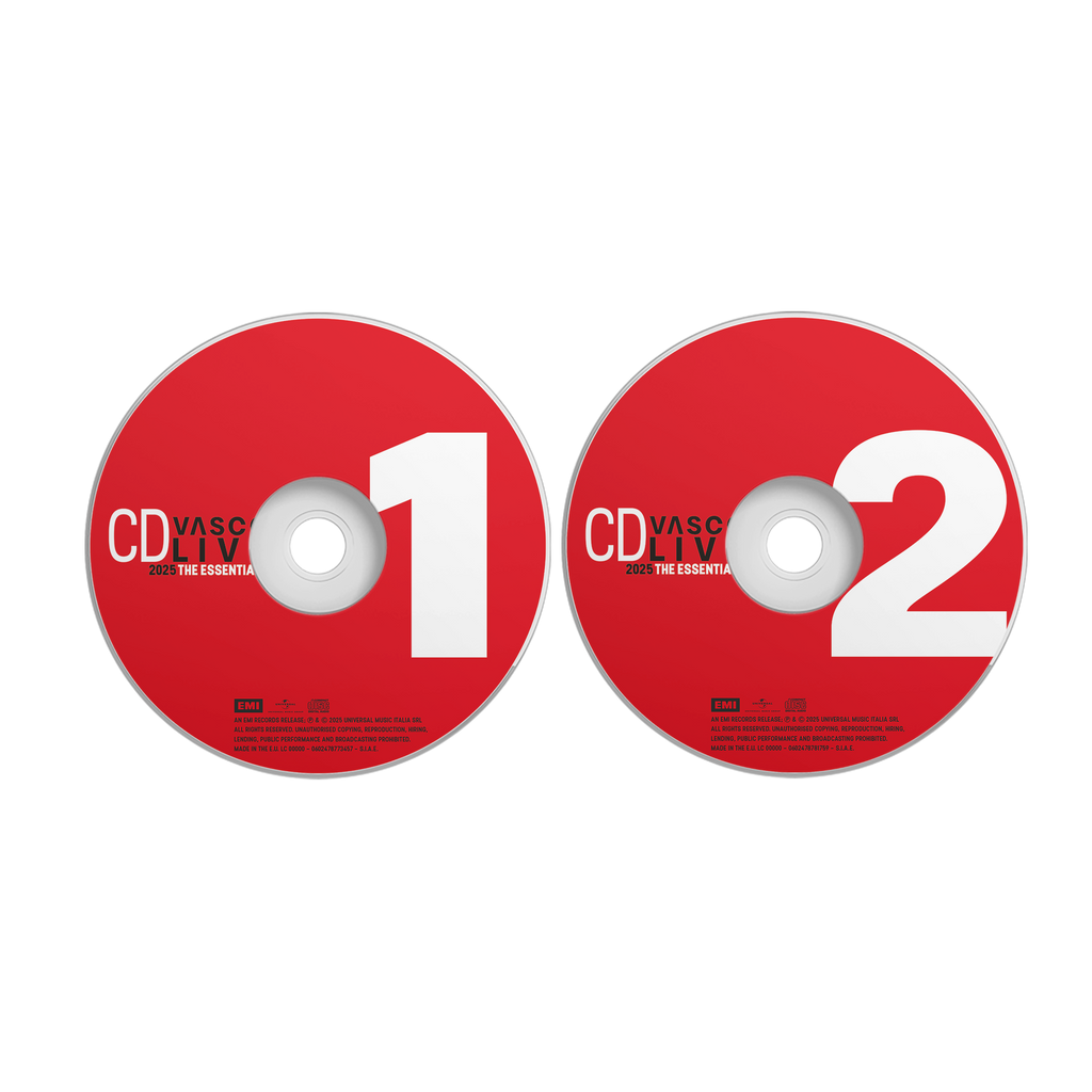 VASCO LIVE 2025 – THE ESSENTIALS | Doppio CD