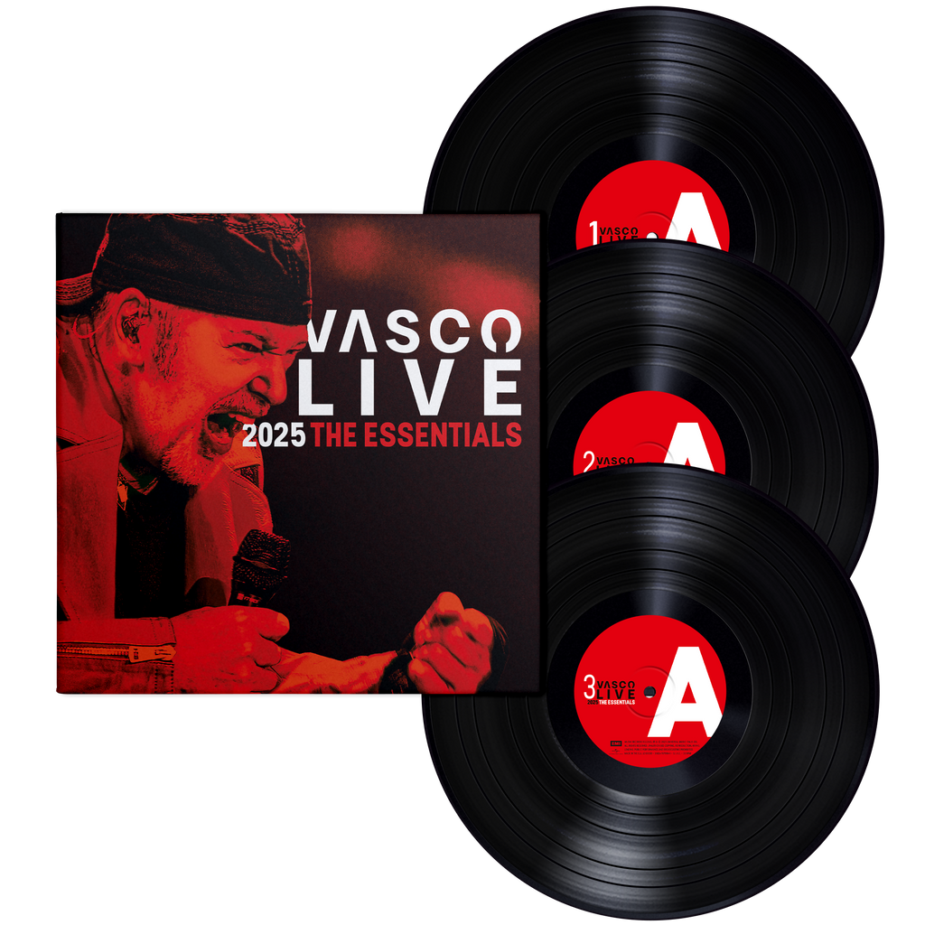 VASCO LIVE 2025 – THE ESSENTIALS | 3LP Box Set Numerato