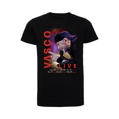 T-Shirt Ufficiale del Tour "Vasco Live 2023"
